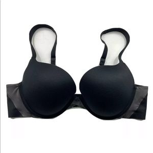 Spanx Bra Size 38 C Padded Black